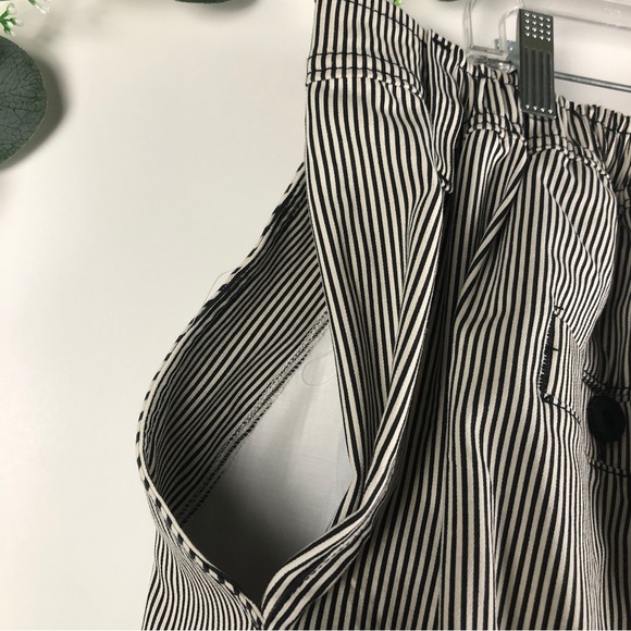 Winston Box Men Shorts Black BlackWhite Stripe Elastic Back Waist Short Sz 50 - Picture 6 of 10